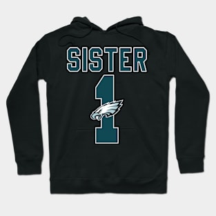 Philadelphia Eagles Number 1 Sister Hoodie